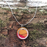 Conture Recycled Wood Silver Necklace (6 Colours available) by Paguro Upcycle