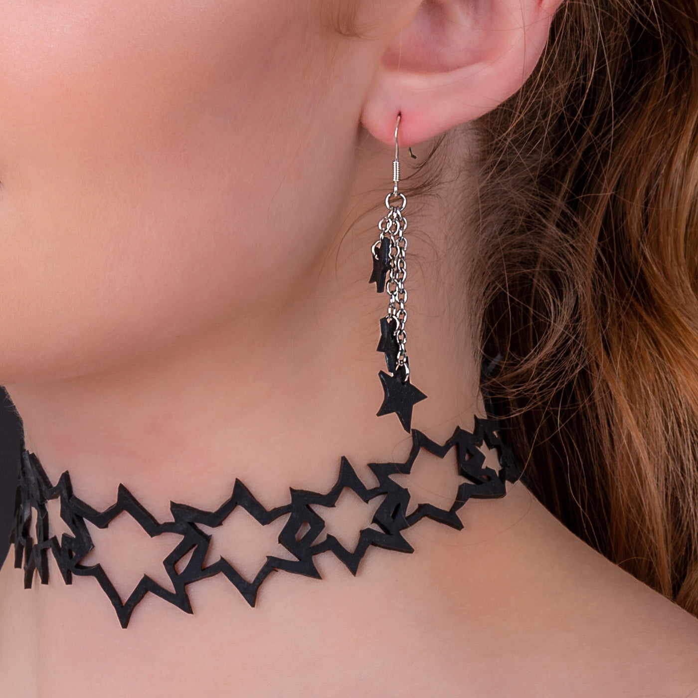 Stars Eco Friendly Earrings by Paguro Upcycle